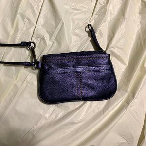 Blue Iridescent Wristlet by Clarks